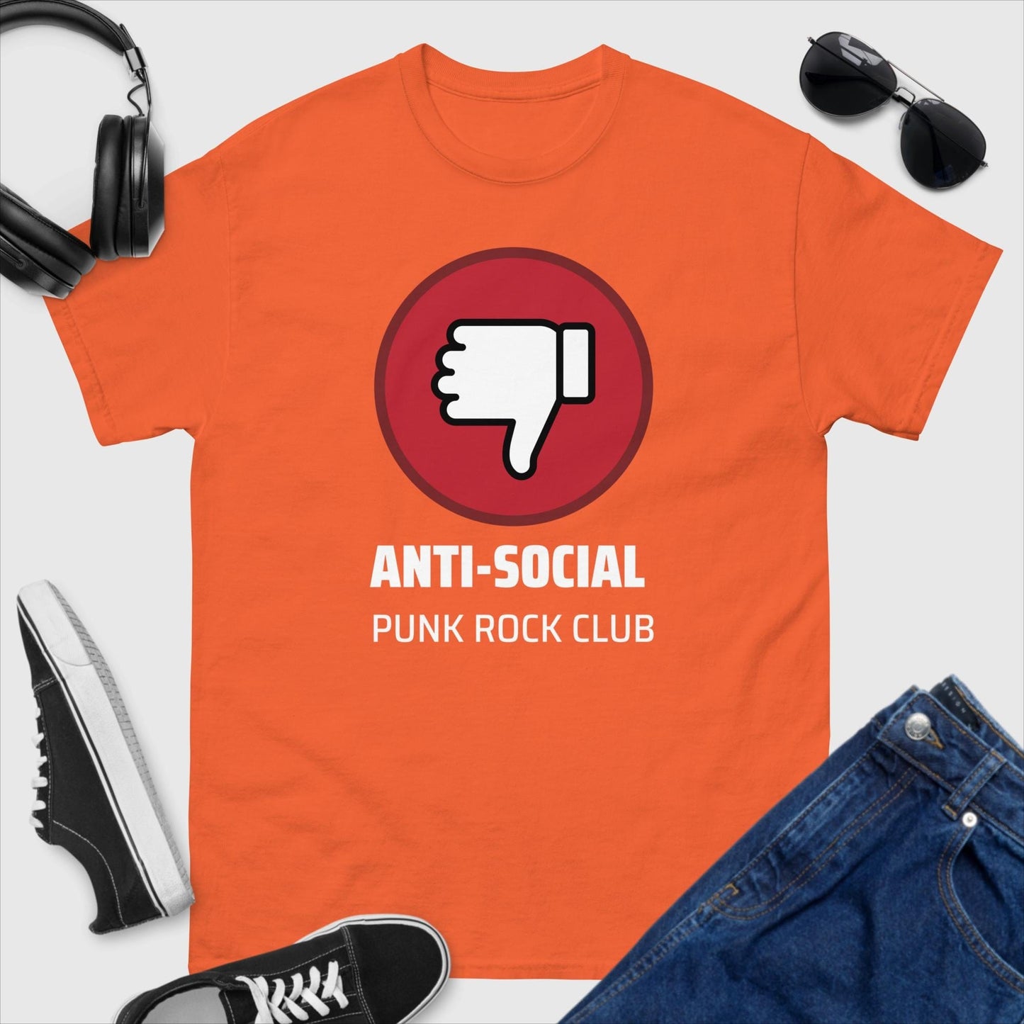 Anti-Social Punk Rock Club T-Shirt