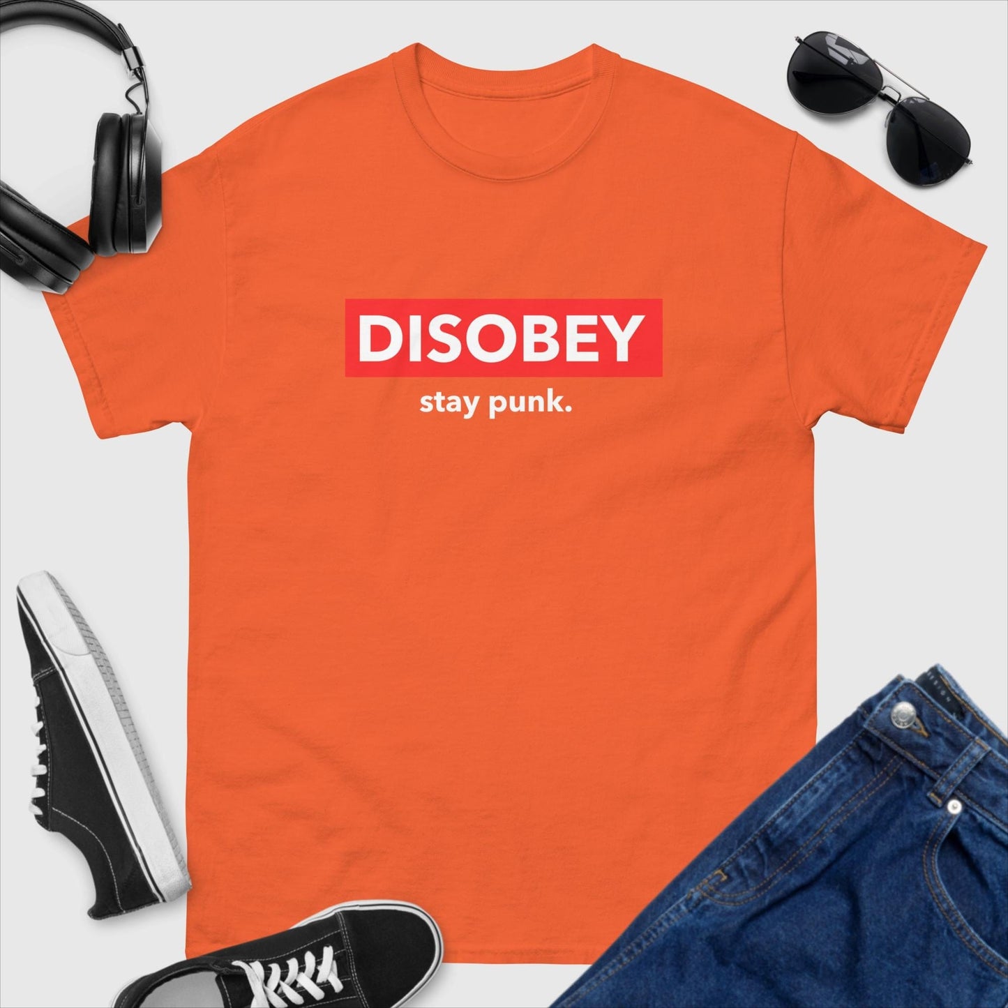 Disobey Stay Punk T-Shirt