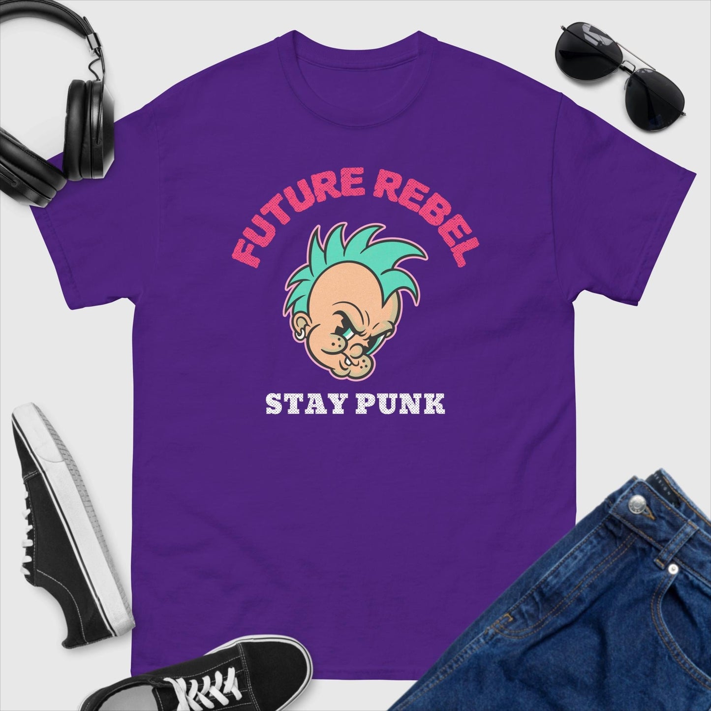 Future Rebel Stay Punk T-Shirt