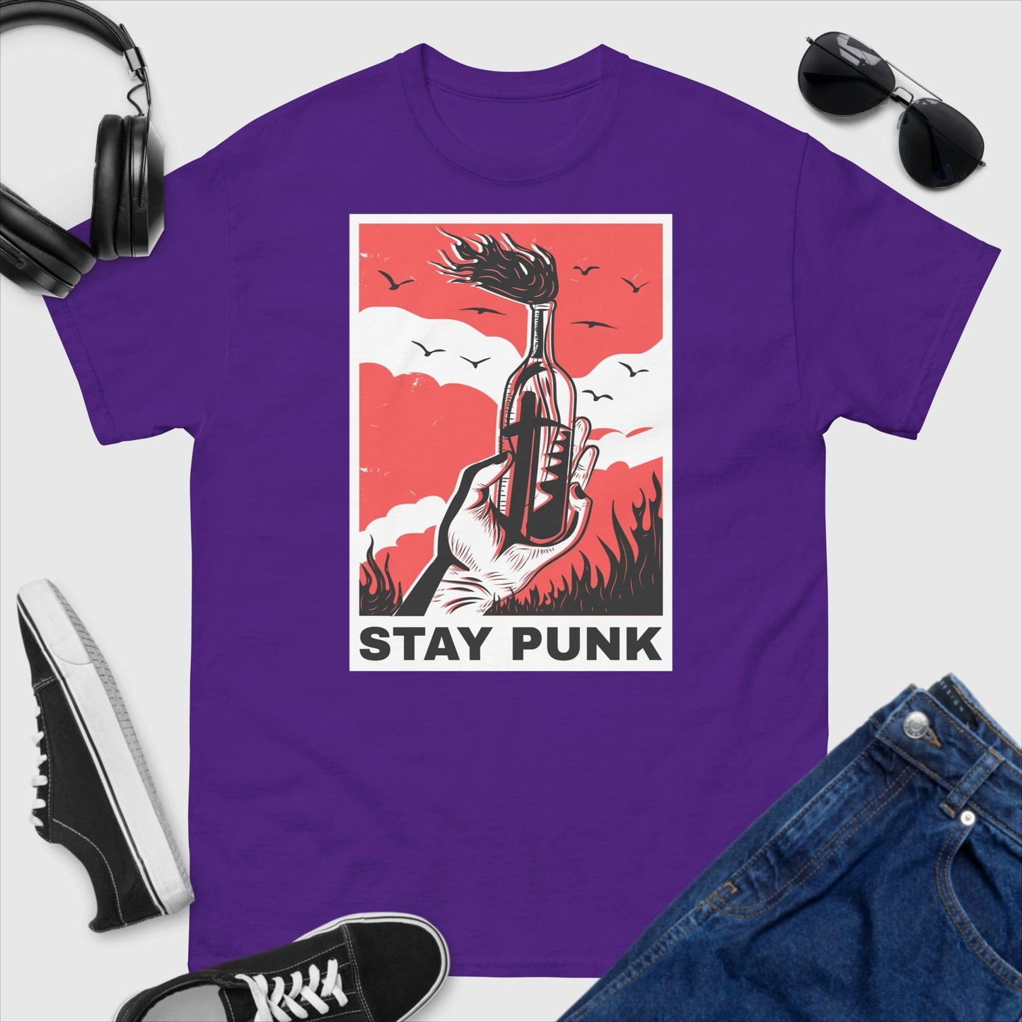 Stay Punk Cocktail T-Shirt