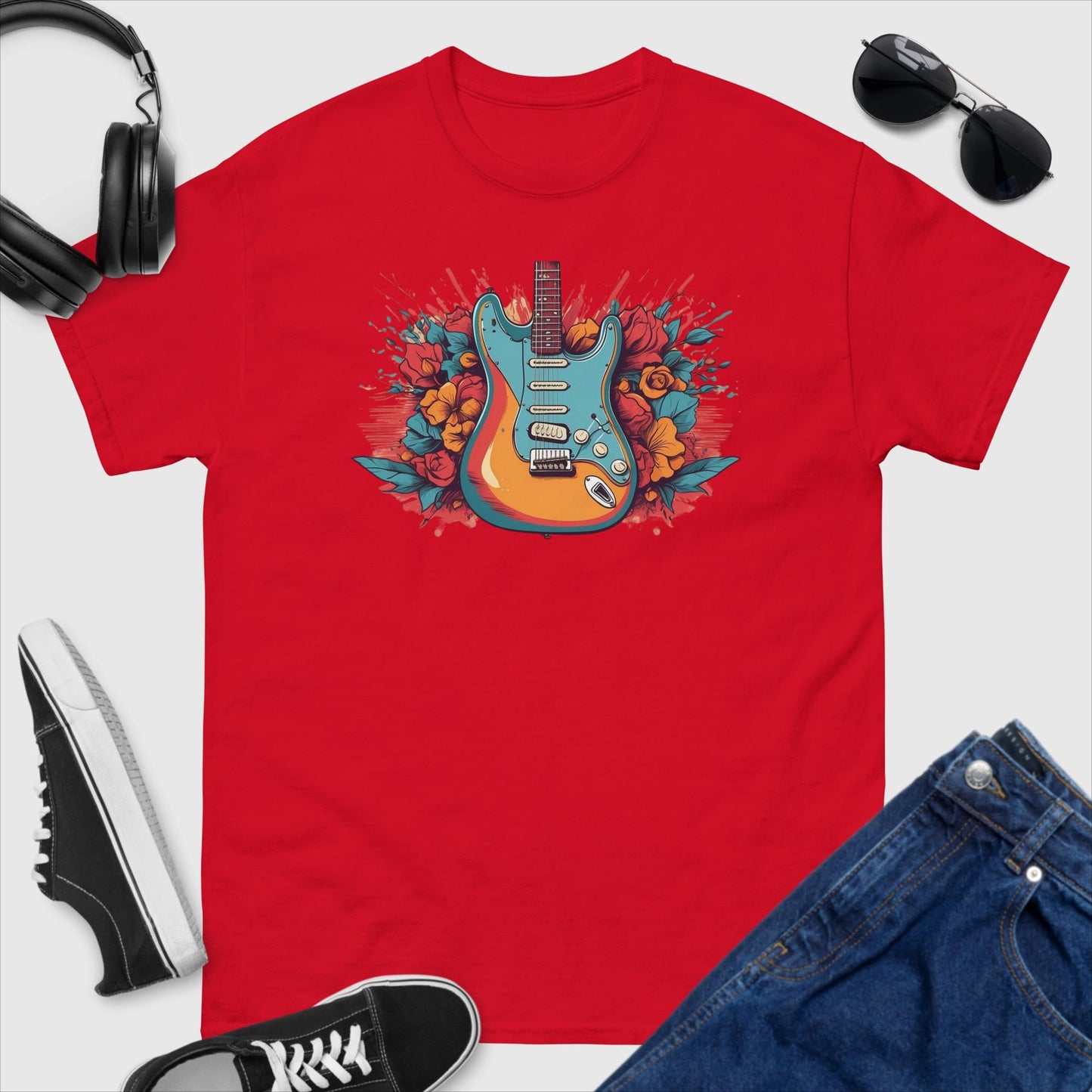 Guitar T-Shirt "Real guitar hero"