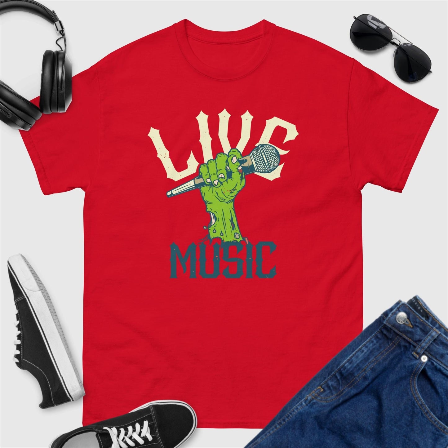 Live Music Zombie T-Shirt