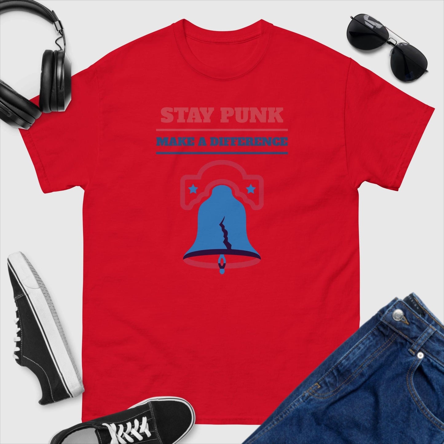 Stay Punk Make A Difference T-Shirt