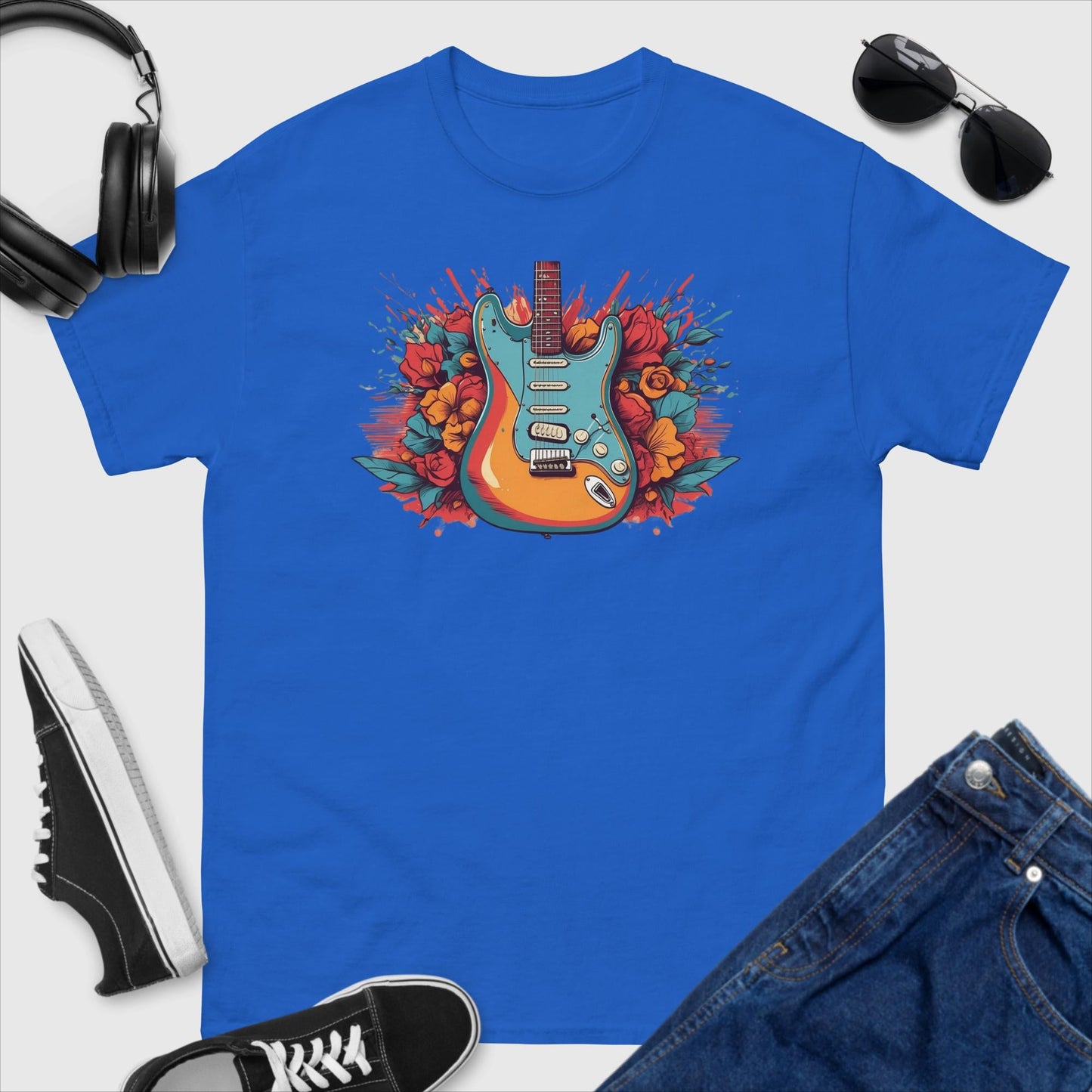 Guitar T-Shirt "Real guitar hero"