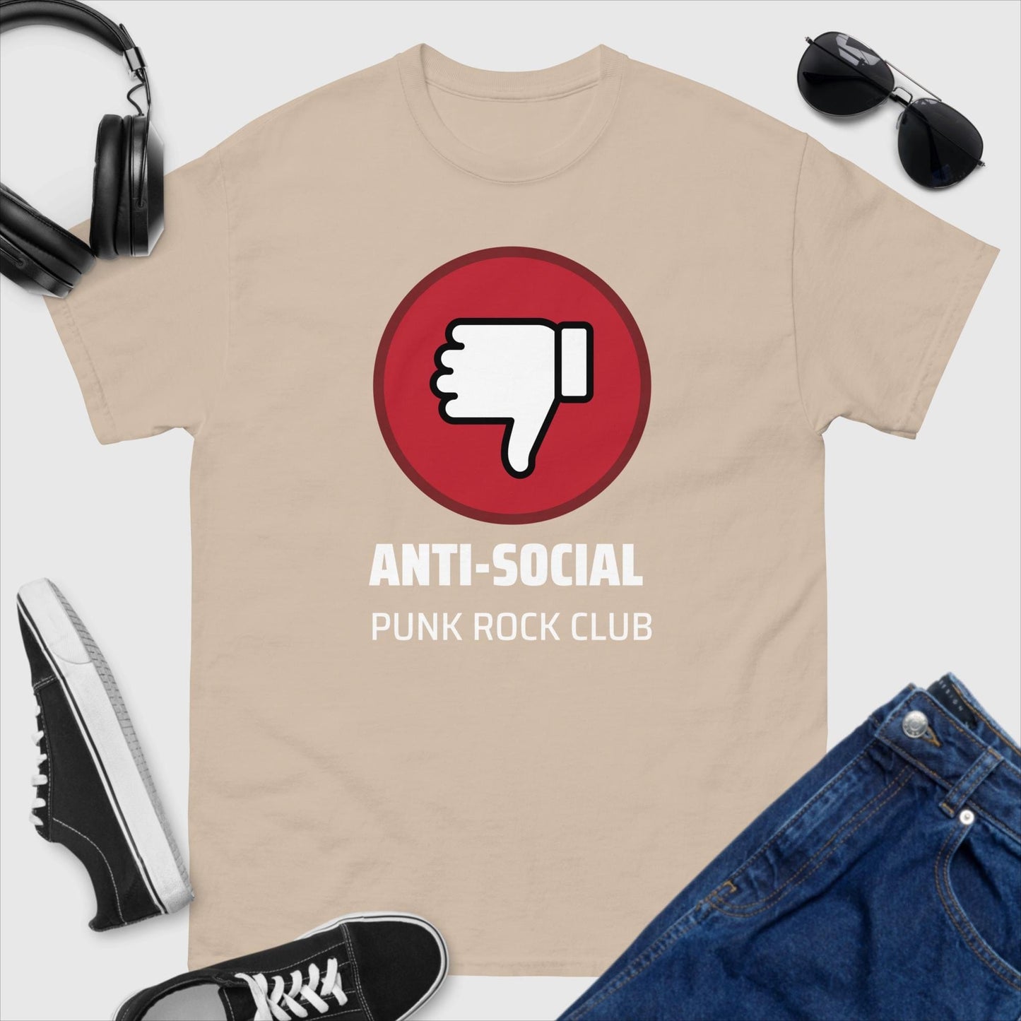 Anti-Social Punk Rock Club T-Shirt