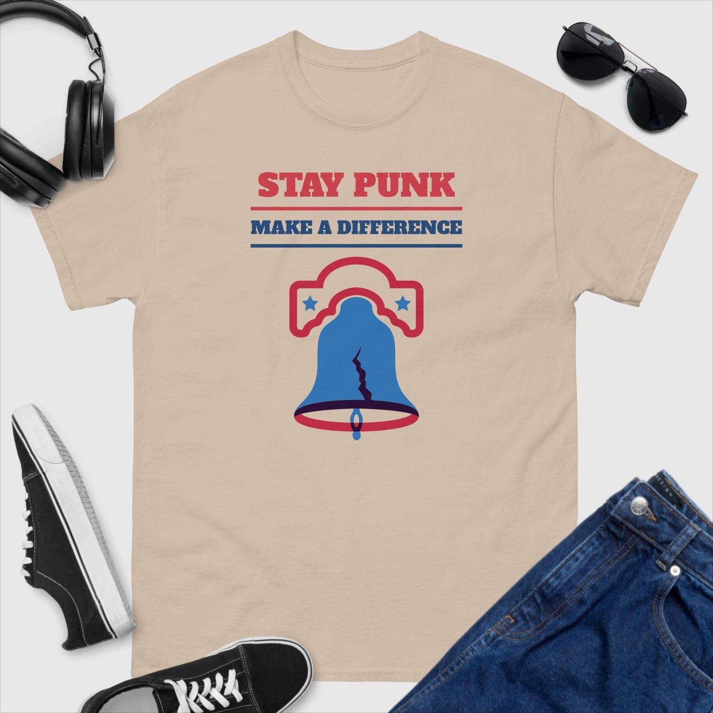 Stay Punk Make A Difference T-Shirt