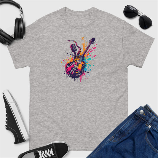 Guitar T-shirt "For those about to rock"