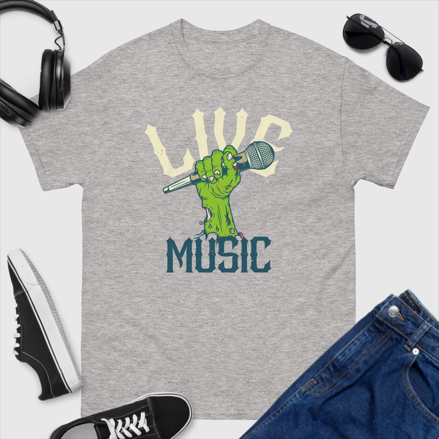 Live Music Zombie T-Shirt