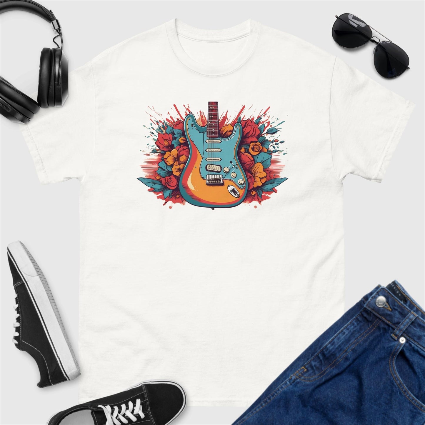 Guitar T-Shirt "Real guitar hero"